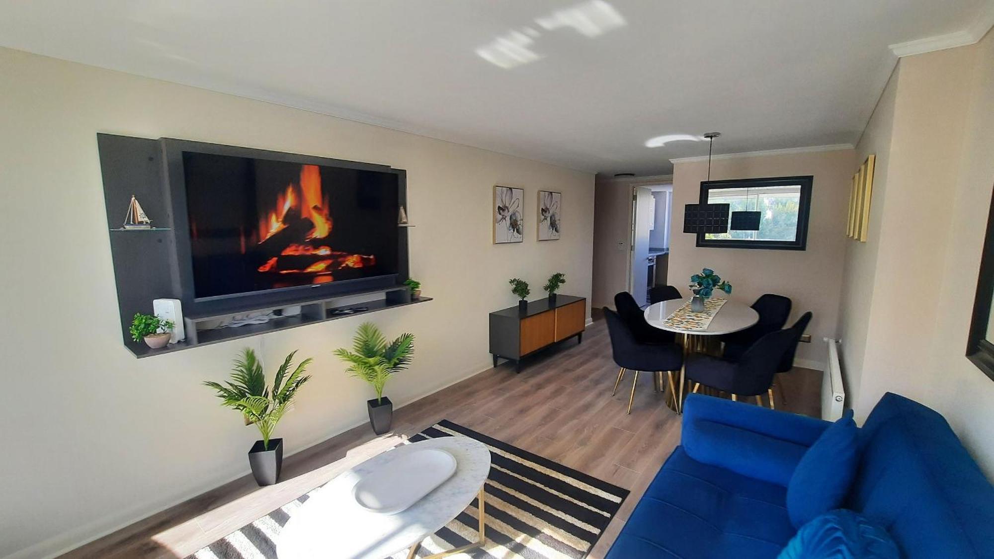 Depto Nuevo Muy Bien Decorado 6 Personas Concón